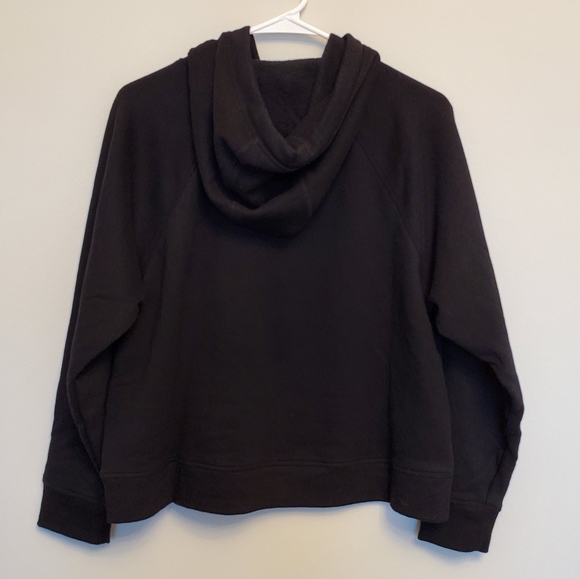 NWT DKNY Sport Oversized Black Hoodie Medium - Picture 2 of 3